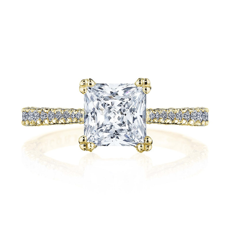 Princess Solitaire Engagement Ring