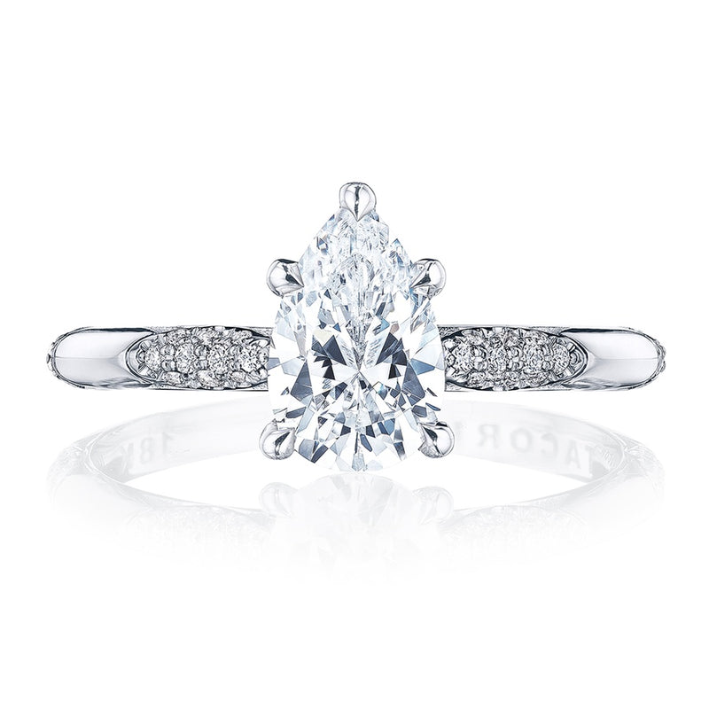 Pear Solitaire Engagement Ring