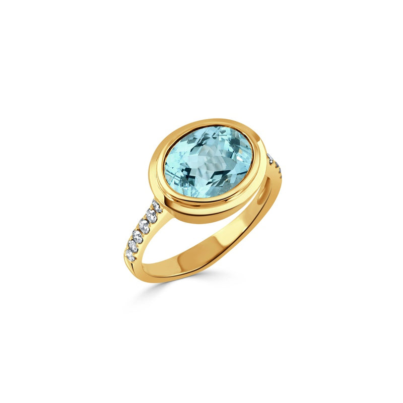 Doves by Doron Paloma Sky Blue Fashion Ring R10726BT-Y