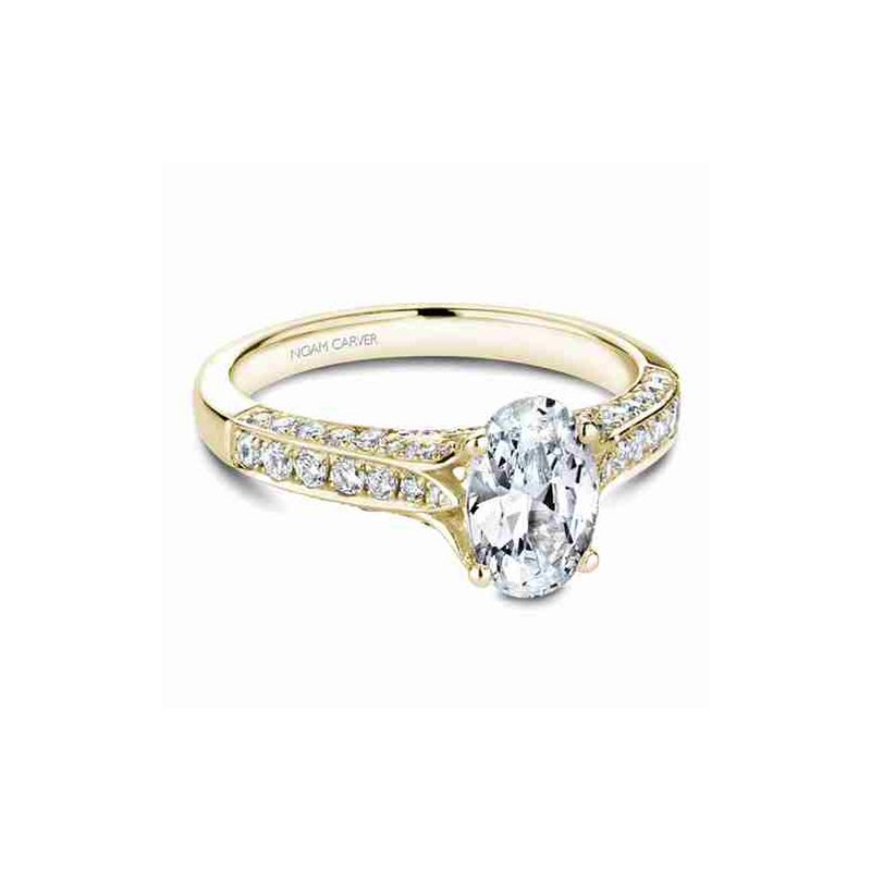 Noam Carver Modern Engagement Ring B187-01YA