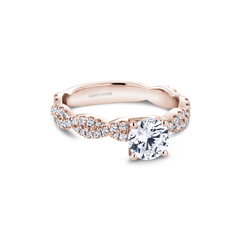 Noam Carver Modern Engagement Ring B166-01RA
