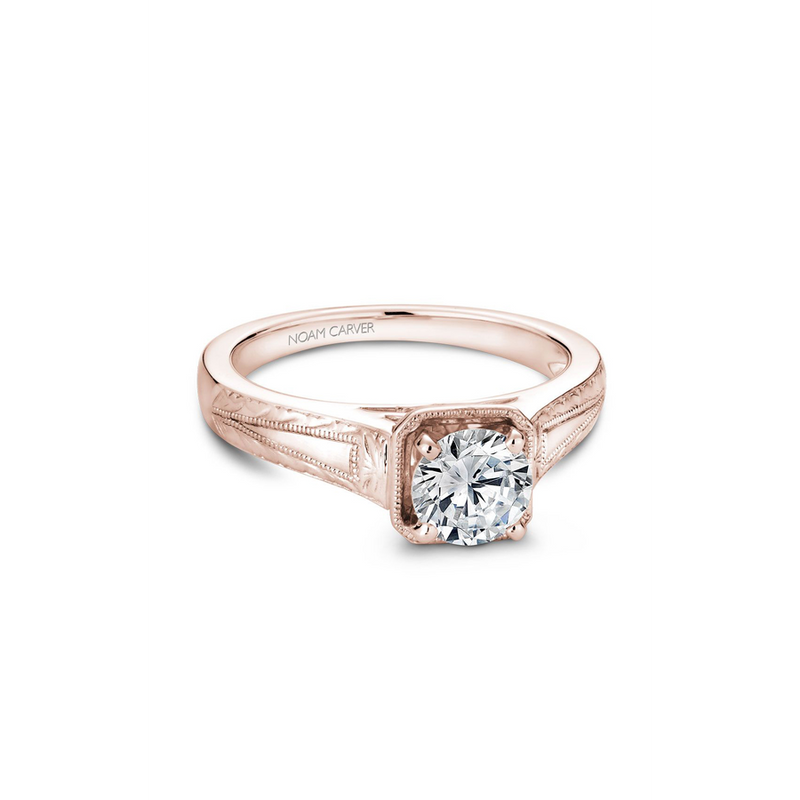 Noam Carver Vintage Engagement Ring B078-01RA
