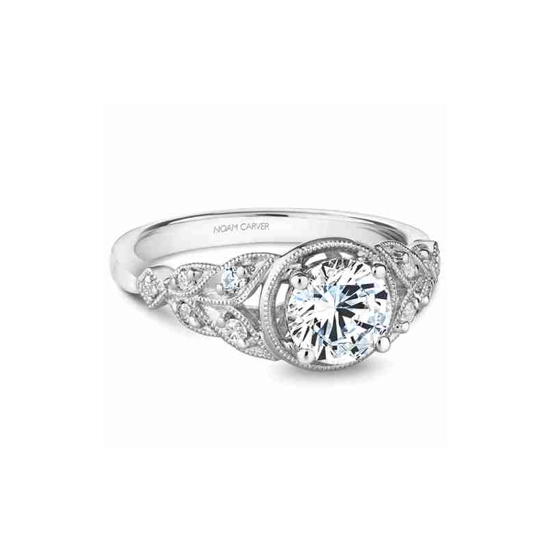 Noam Carver Vintage Engagement Ring B252-01A
