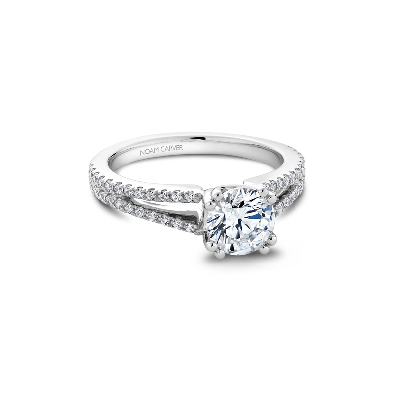 Noam Carver Vintage Engagement Ring B001-03A