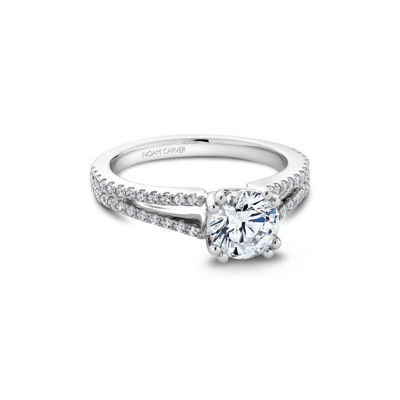 Noam Carver Vintage Engagement Ring B001-03A