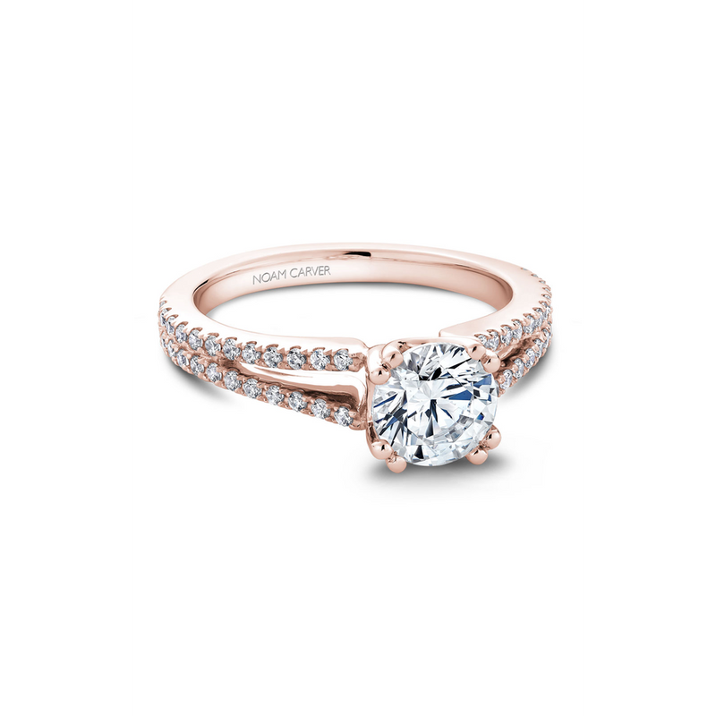 Noam Carver Vintage Engagement Ring B001-03RA