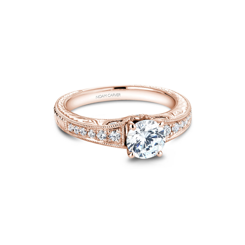 Noam Carver Vintage Engagement Ring B050-01RA