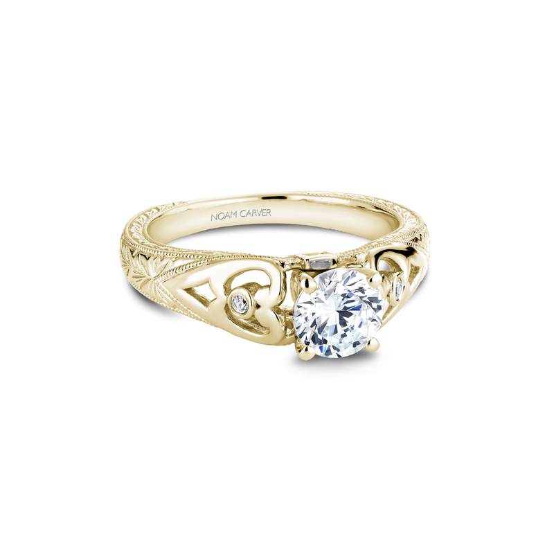 Noam Carver Vintage Engagement Ring B051-01YA