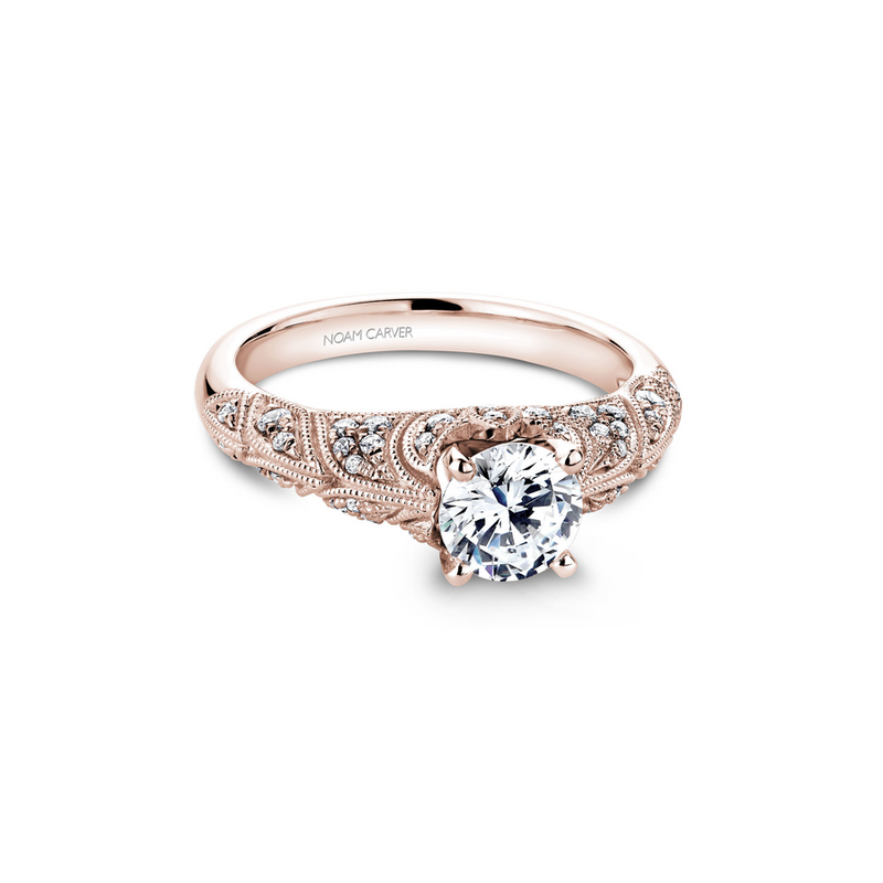 Noam Carver Vintage Engagement Ring B056-01RA