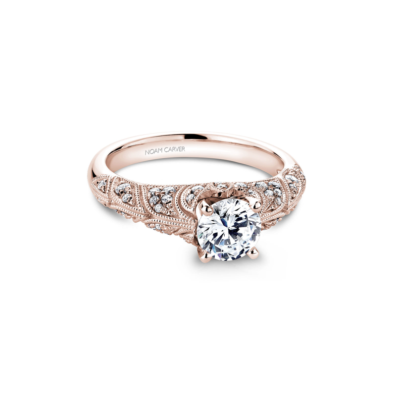 Noam Carver Vintage Engagement Ring B056-01RA