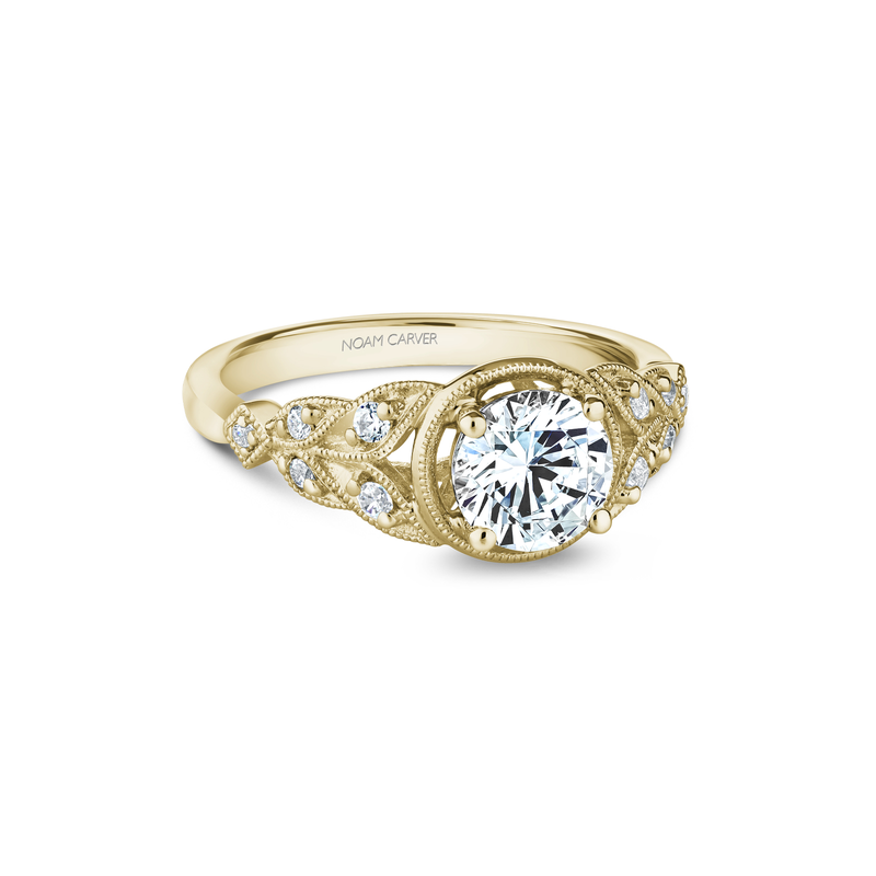 Noam Carver Vintage Engagement Ring B252-01YA