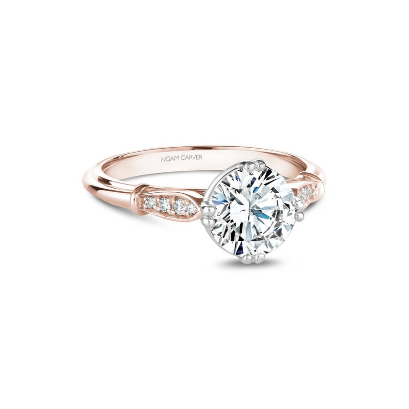 Noam Carver Vintage Engagement Ring B267-01RWA