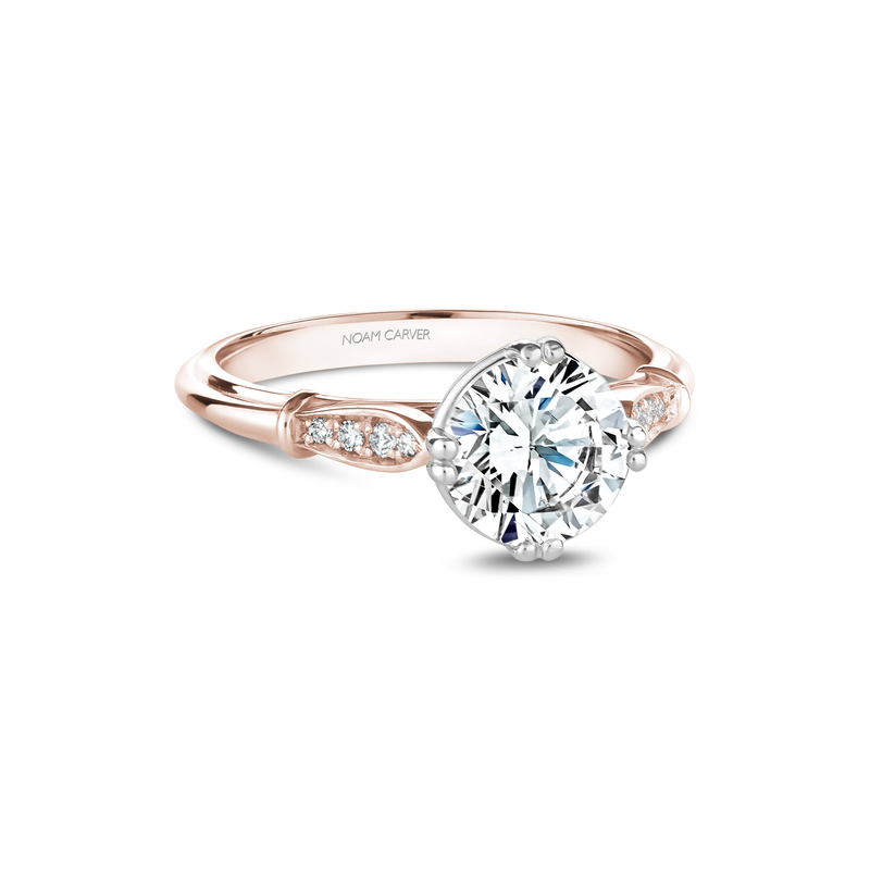 Noam Carver Vintage Engagement Ring B267-01RWA