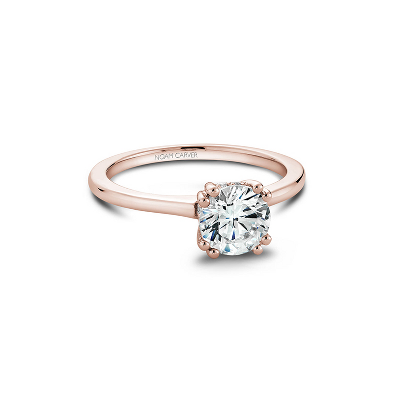 Noam Carver Solitaire Engagement Ring B004-04RA