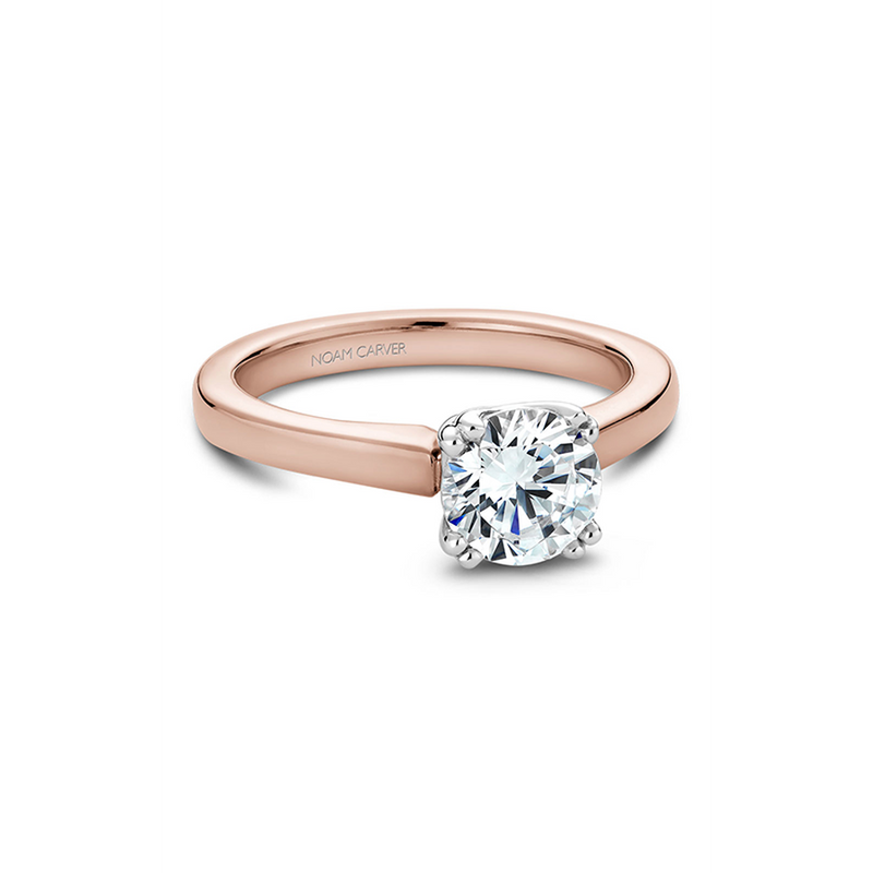 Noam Carver Solitaire Engagement Ring B001-02RWA