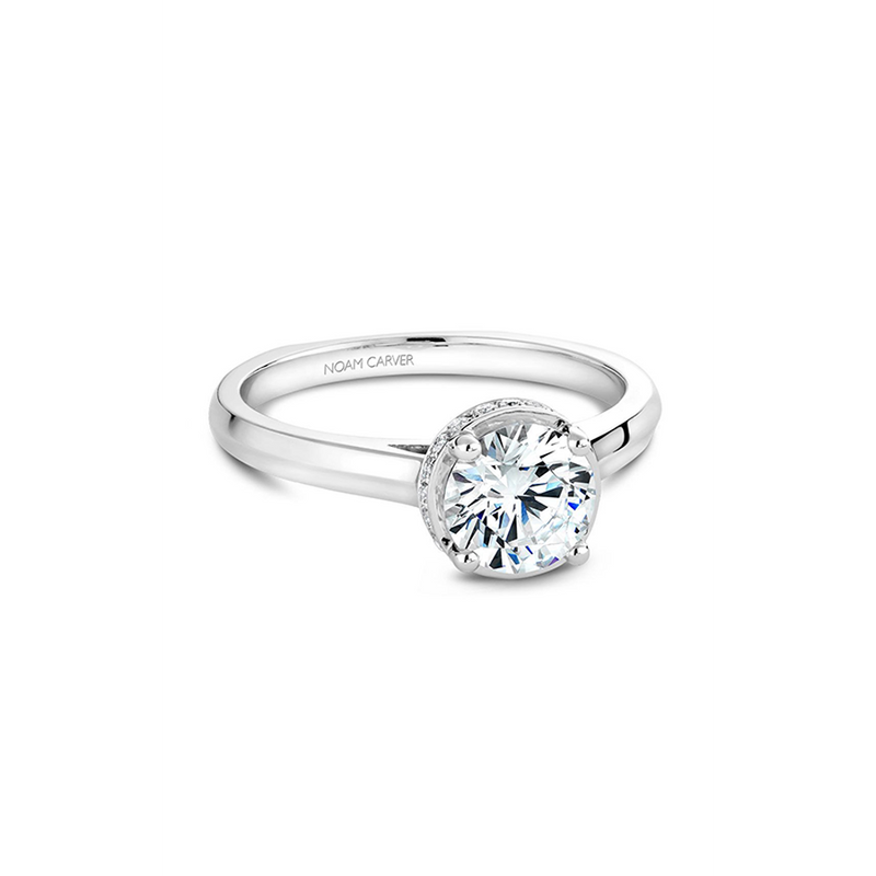 Noam Carver Solitaire Engagement Ring B040-01A
