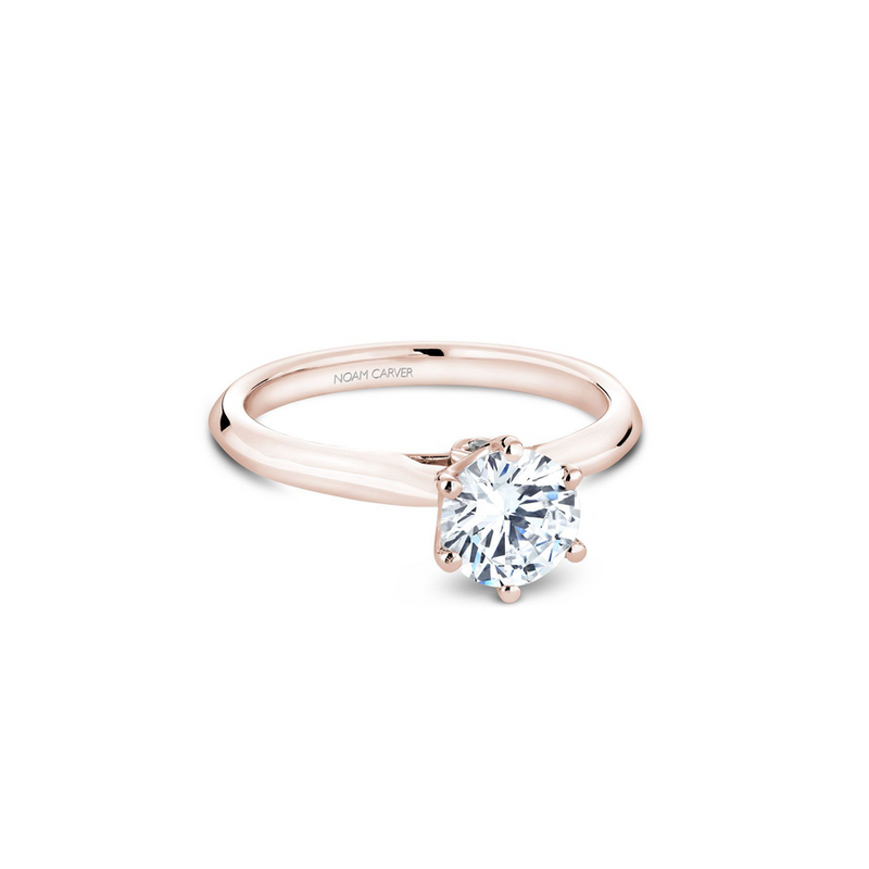 Noam Carver Solitaire Engagement Ring B143-17RA