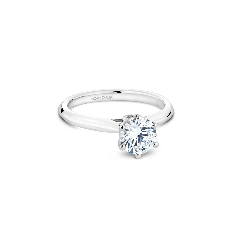 Noam Carver Solitaire Engagement Ring B143-17A
