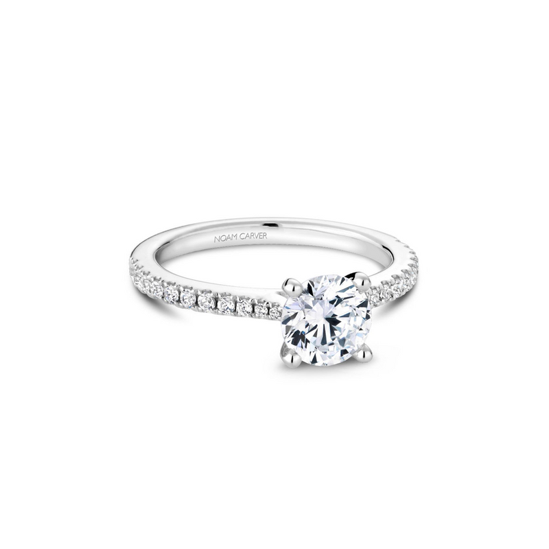 Noam Carver Solitaire Engagement Ring R046-01A
