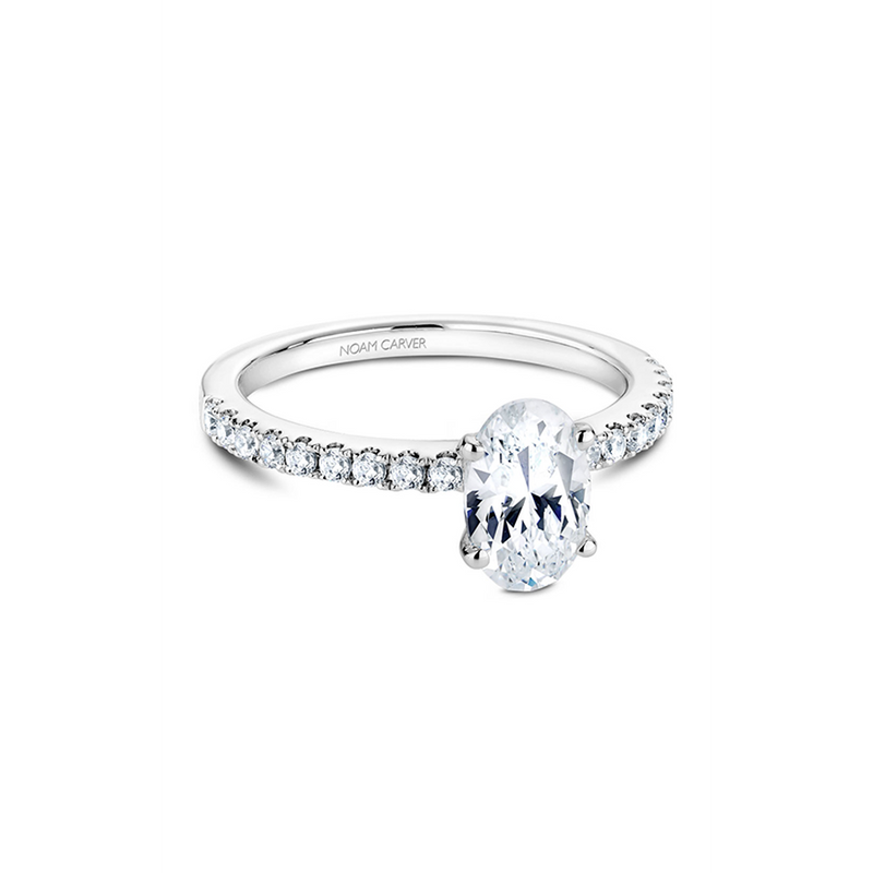 Noam Carver Solitaire Engagement Ring B017-02A