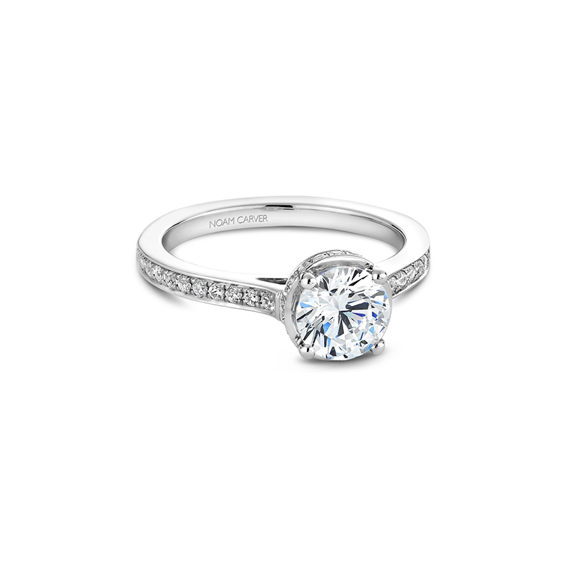 Noam Carver Solitaire Engagement Ring B040-02A