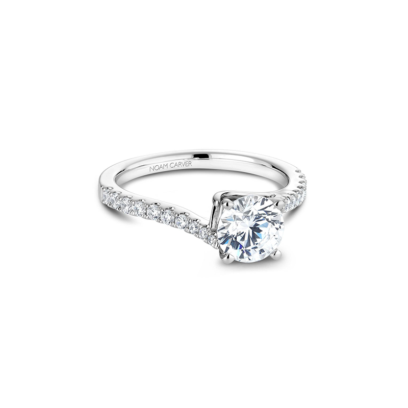 Noam Carver Solitaire Engagement Ring B089-01A