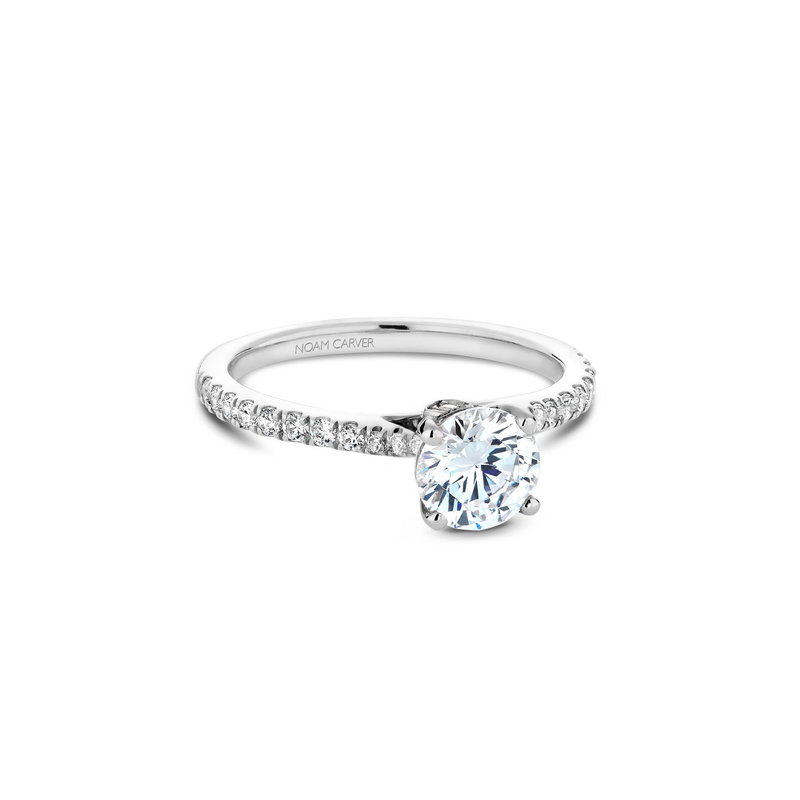 Noam Carver Solitaire Engagement Ring B142-02A