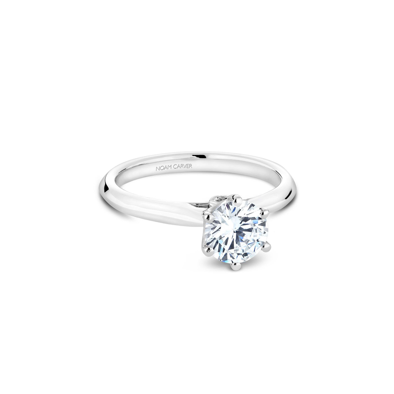 Noam Carver Solitaire Engagement Ring B143-17A