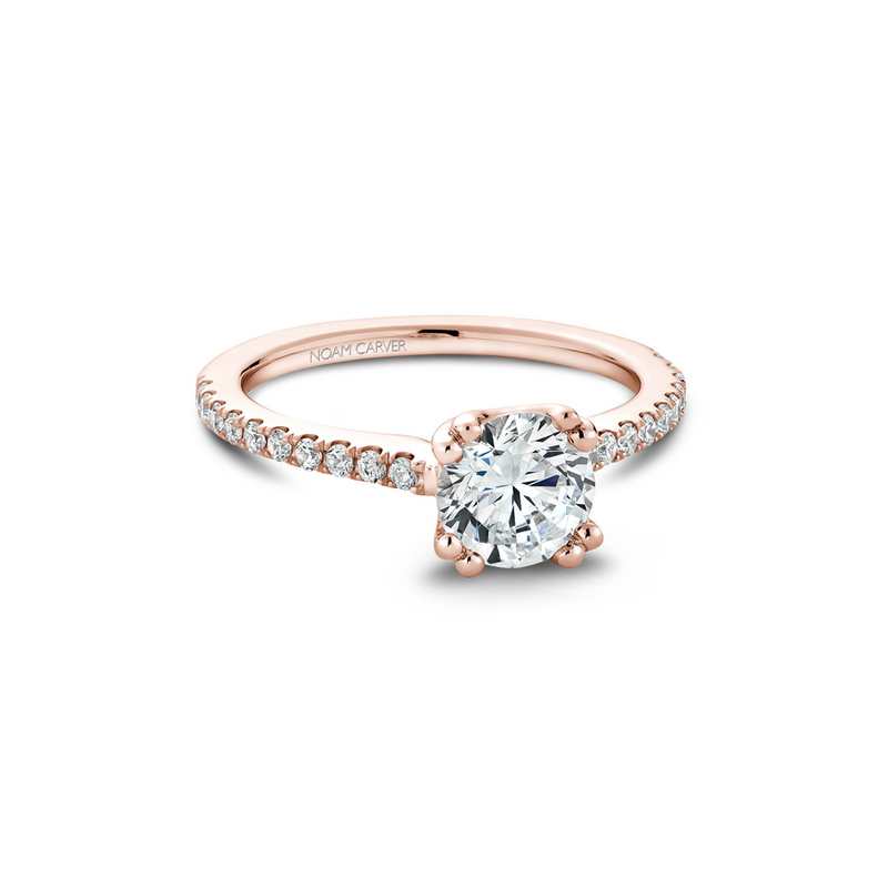 Noam Carver Solitaire Engagement Ring B001-01RA