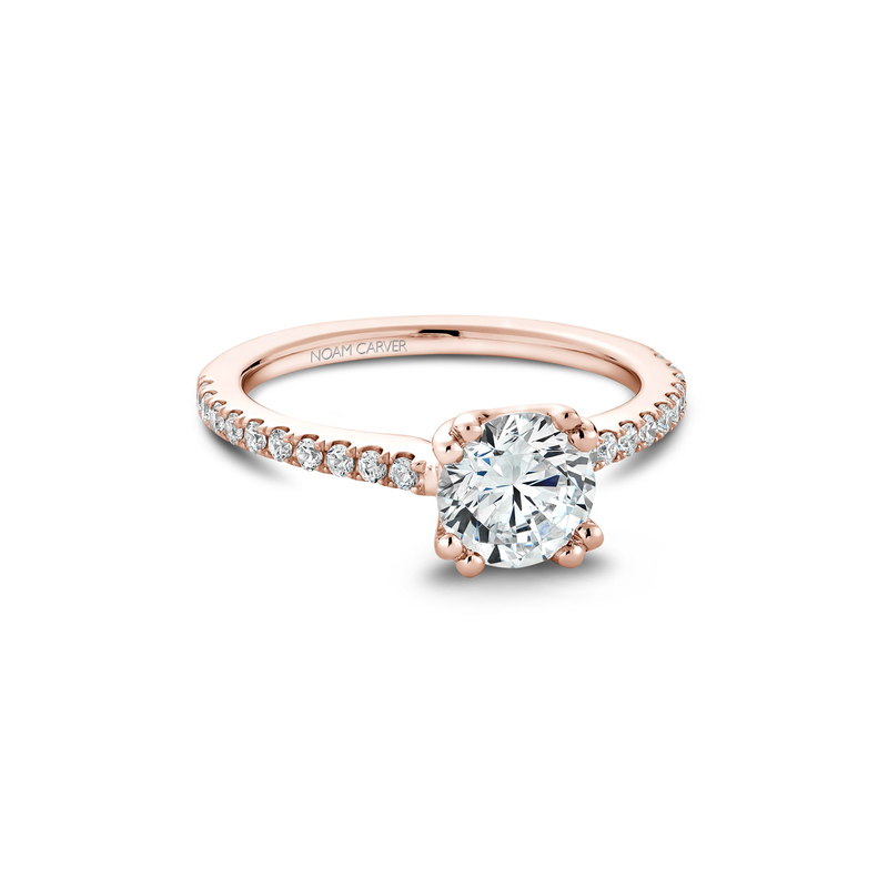 Noam Carver Solitaire Engagement Ring B001-01RA