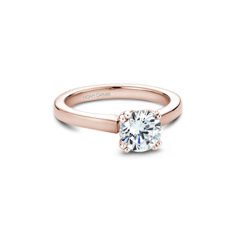 Noam Carver Solitaire Engagement Ring B001-02RA