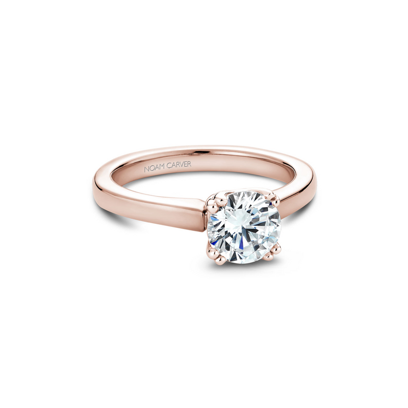 Noam Carver Solitaire Engagement Ring B001-02RA
