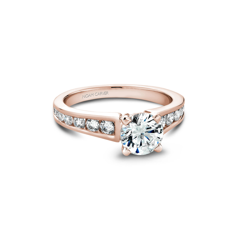 Noam Carver Solitaire Engagement Ring B006-01WM