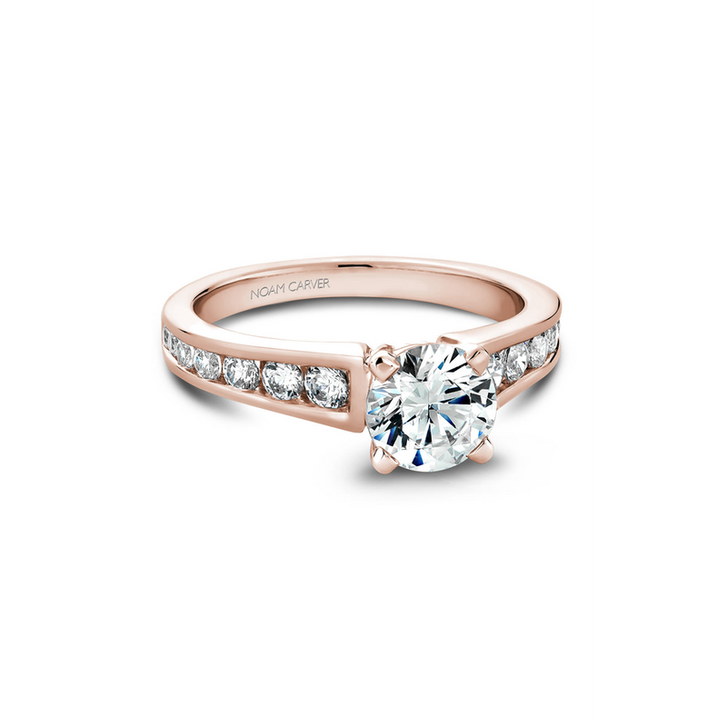 Noam Carver Solitaire Engagement Ring B006-01WM