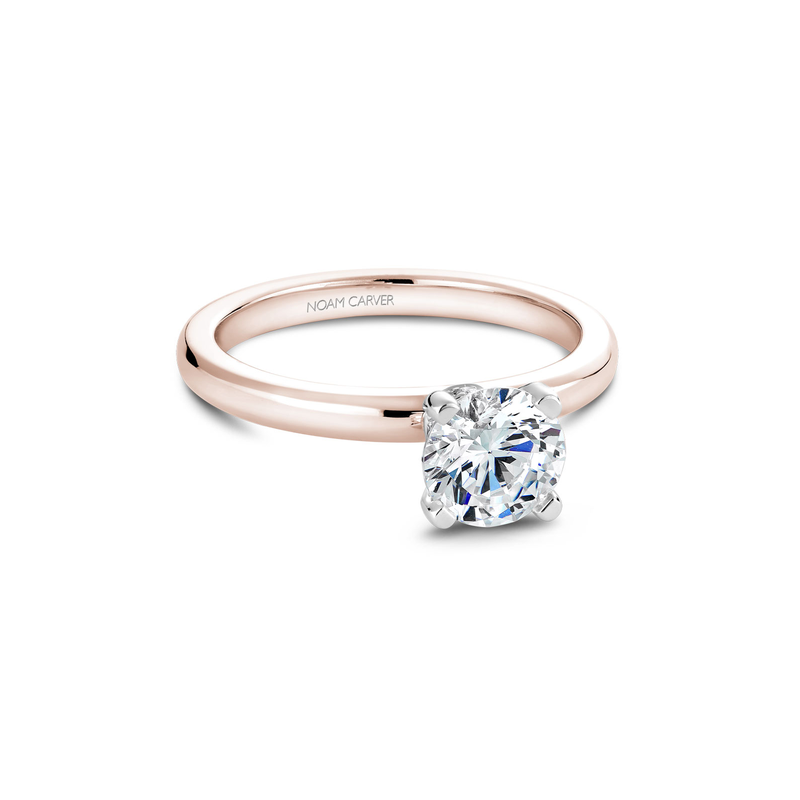Noam Carver Solitaire Engagement Ring B012-02RWA