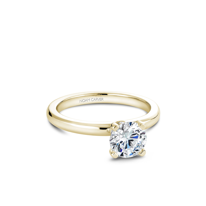 Noam Carver Solitaire Engagement Ring B012-02YA