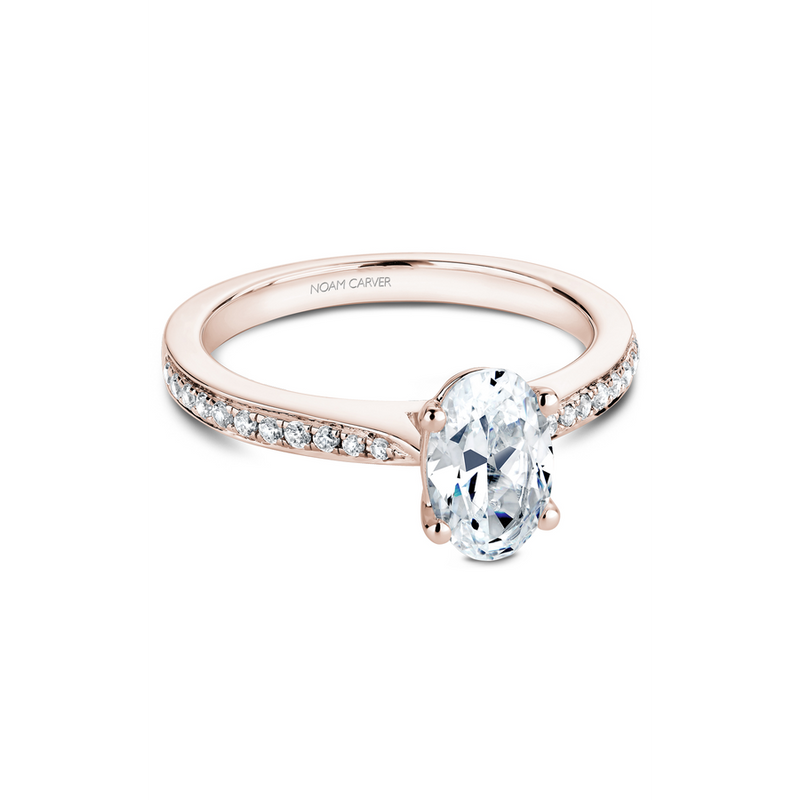 Noam Carver Solitaire Engagement Ring B018-03RA