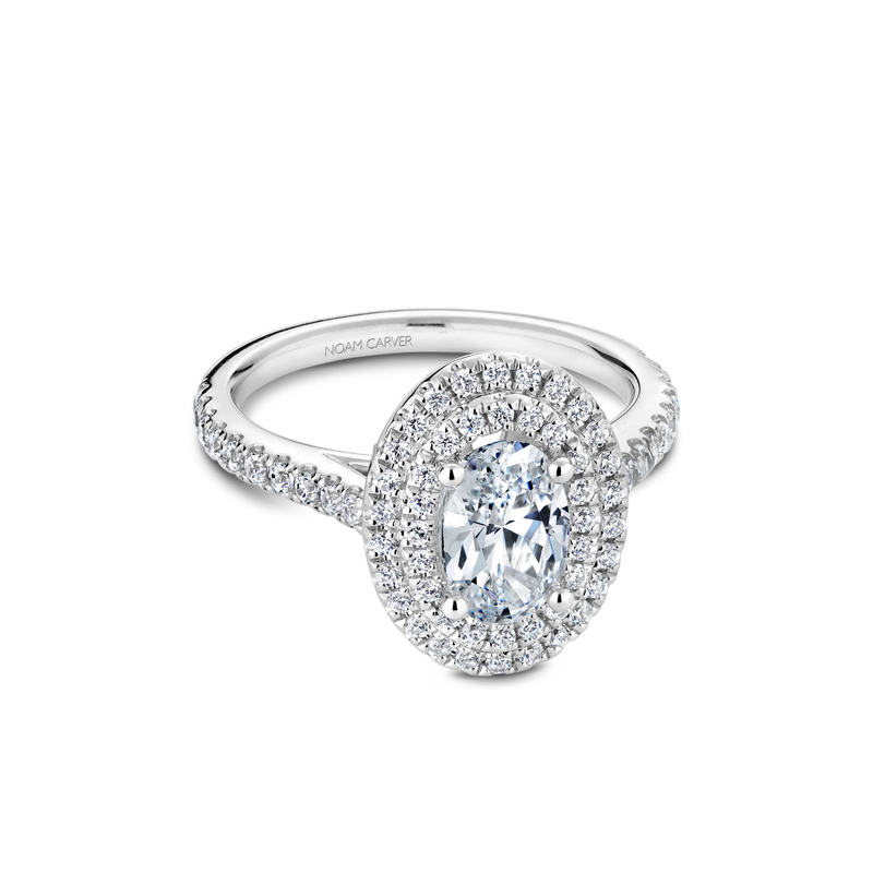 Noam Carver Modern Engagement Ring R051-02A