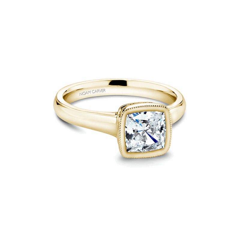 Noam Carver Bezel Engagement Ring B026-01YA