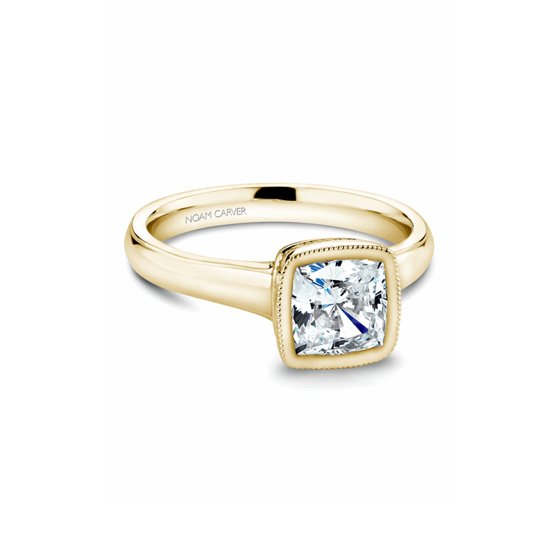 Noam Carver Bezel Engagement Ring B026-01YA