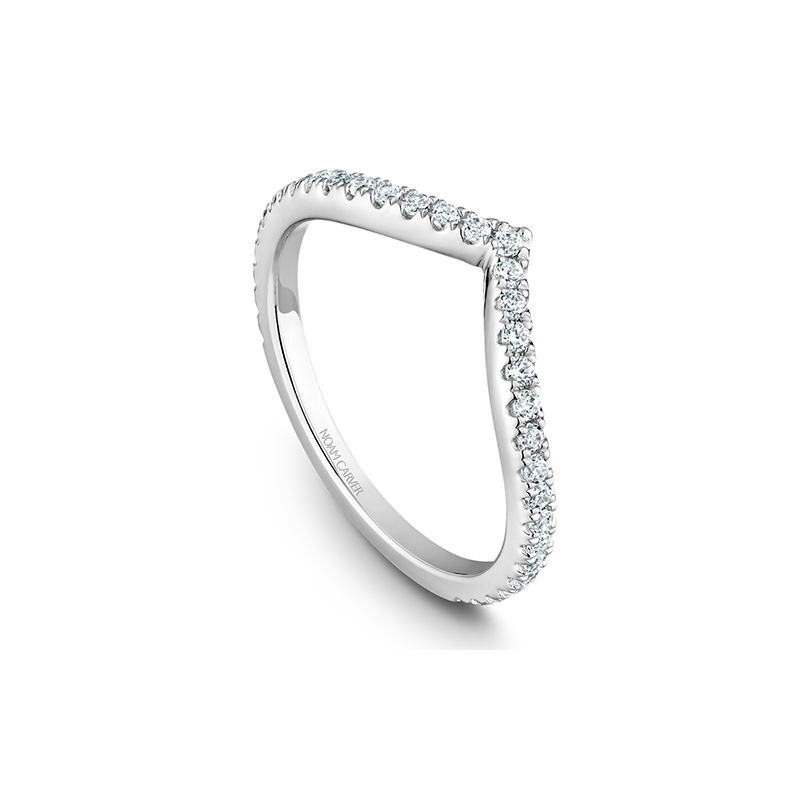 Noam Carver Wedding Band STB12-1W