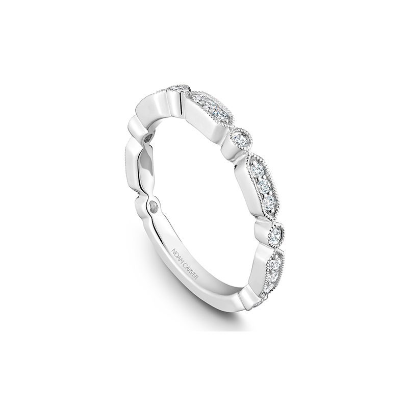 Noam Carver Wedding Band STB15-1W