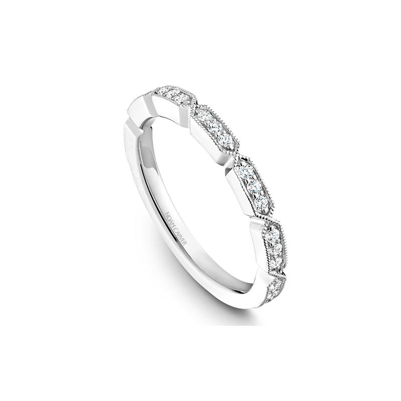 Noam Carver Wedding Band STB19-1W
