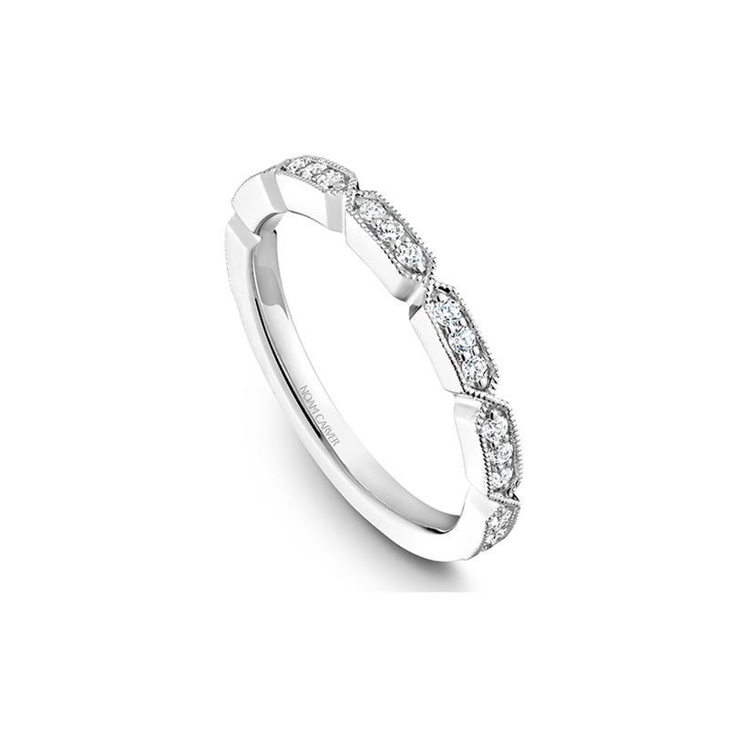 Noam Carver Wedding Band STB19-1W