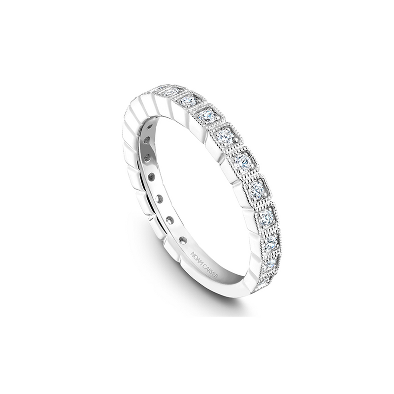 Noam Carver Wedding Band STB17-1W