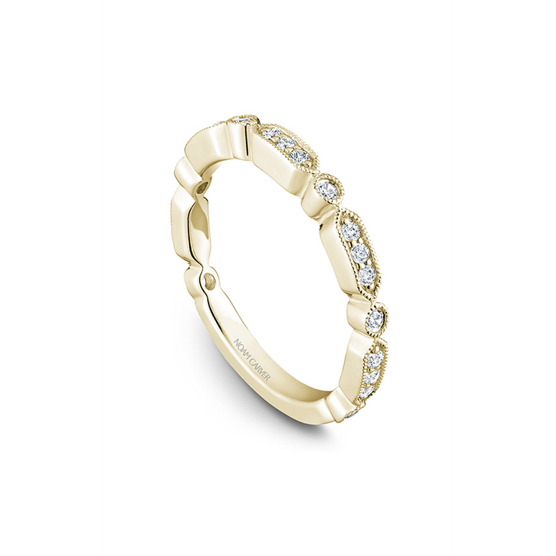 Noam Carver Wedding Band STB15-1Y