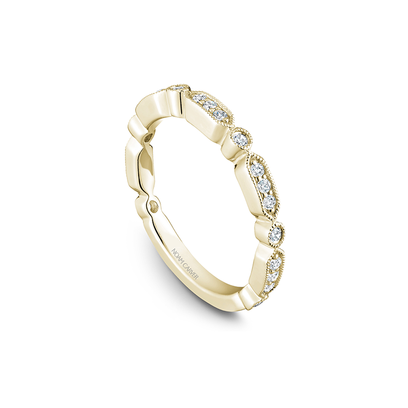 Noam Carver Wedding Band STB15-1Y