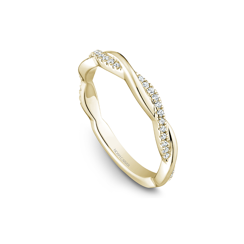 Noam Carver Wedding Band STB21-1Y