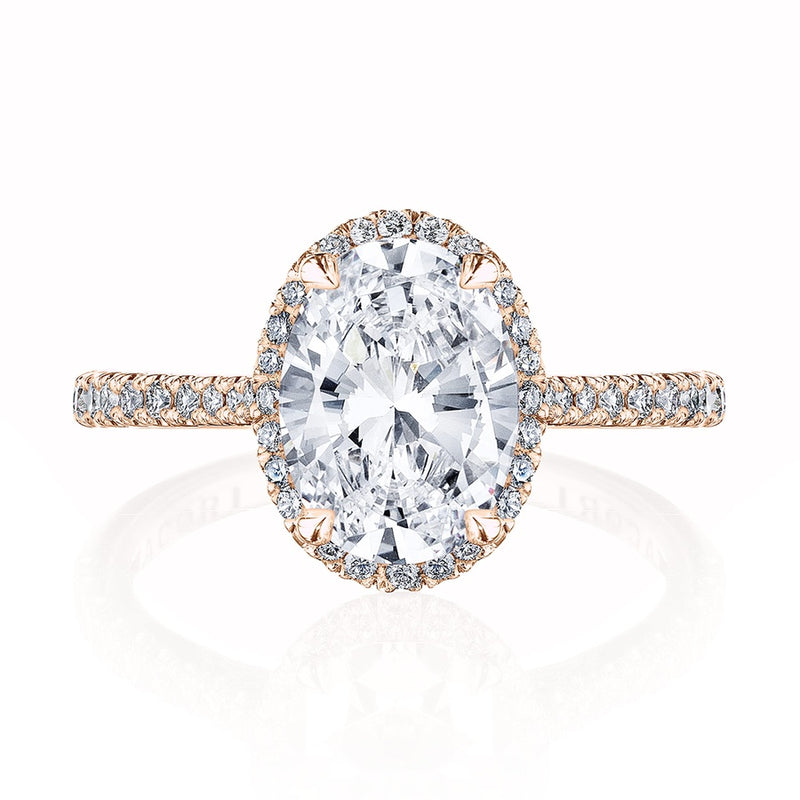 Oval Bloom Engagement Ring