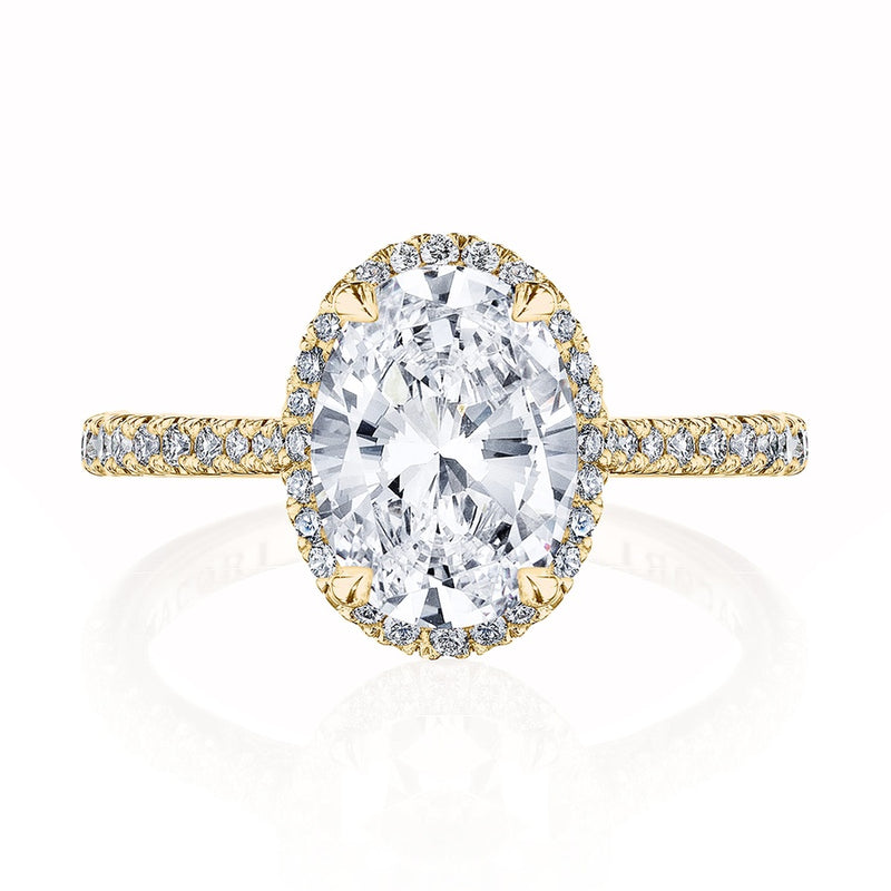 Oval Bloom Engagement Ring